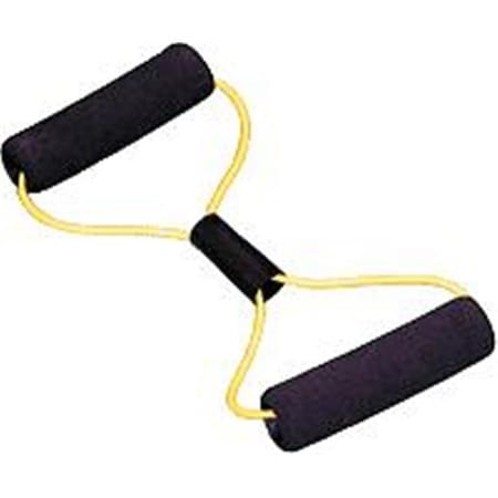 Step-Up Relief Exercise Tubing BowTie Exerciser - 22 Inch - Yellow - X-Easy ST70577